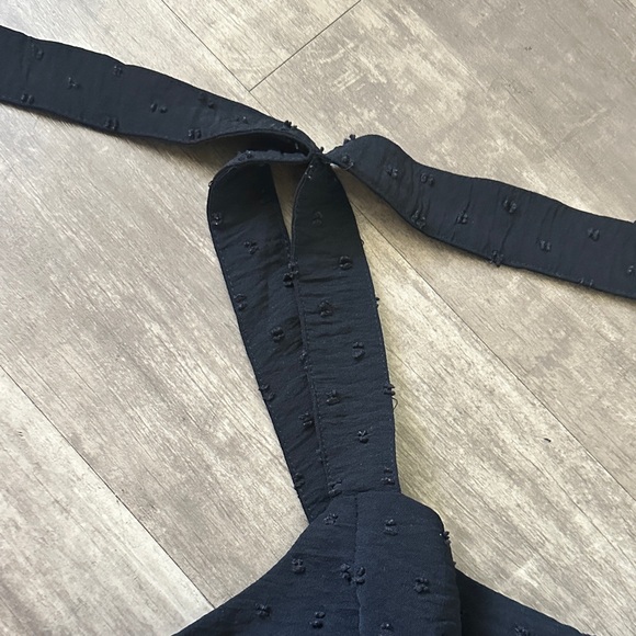 SO Black Textured Midi Dress - Picture 4 of 5